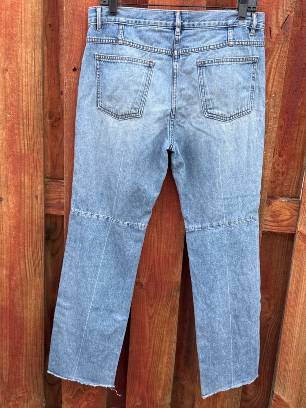 Theory Women's Straight-Leg Jeans in Light Blue Wash Size 29 - Picture 2 of 12